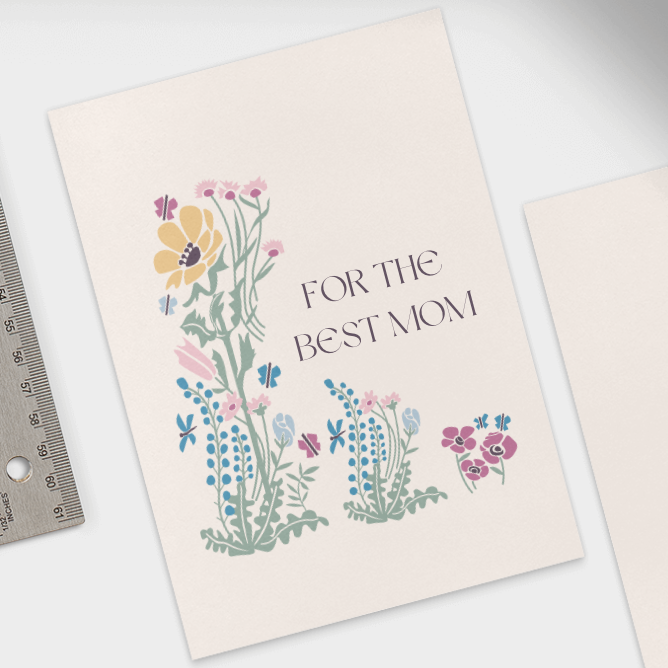 For the Best Mom Card