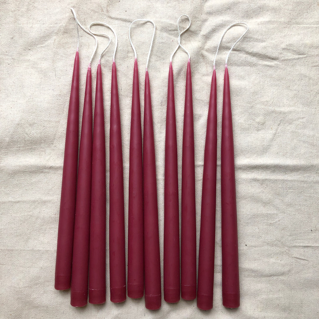 Hand Dipped Taper Candles