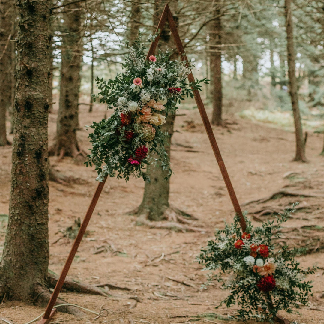 Asheville DIY Wedding Florist Swags