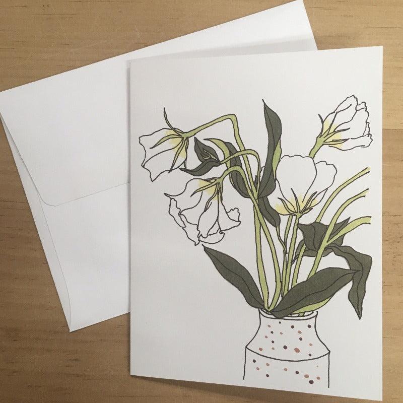 Local Lisianthus Card
