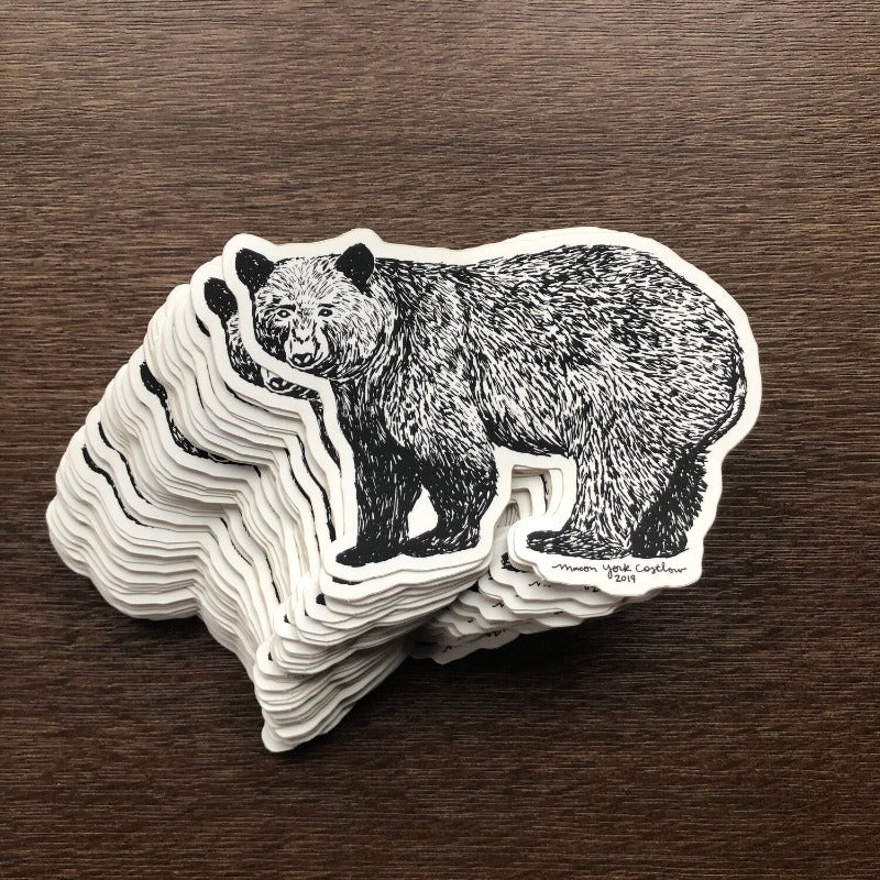 Local Black Bear Sticker