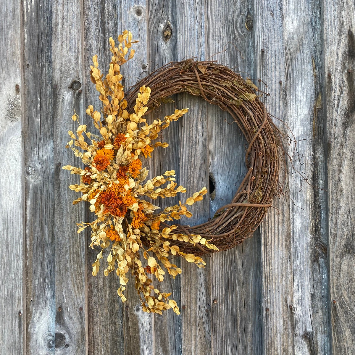 Burst of Light Wreath, One of a Kind