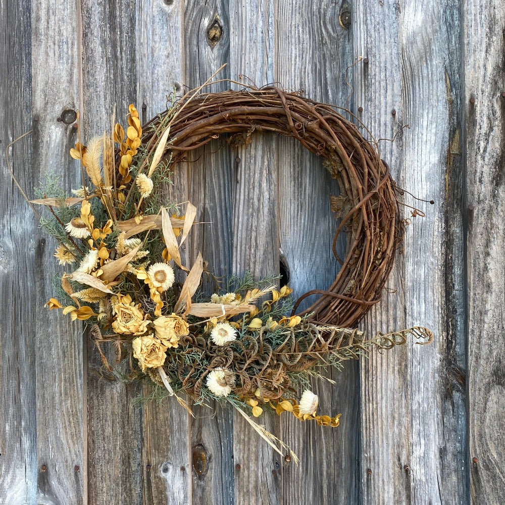 Foraged Lovelies Wreath, One of a Kind