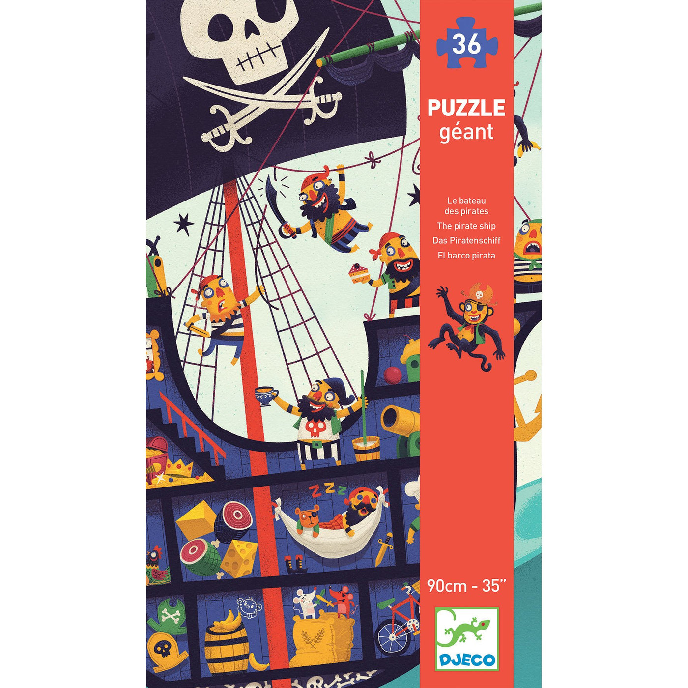 Kids Pirate Puzzle, 36 Piece