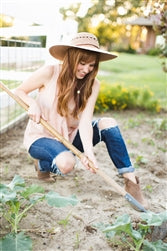 Gardener Woven Lattice Sun Hat