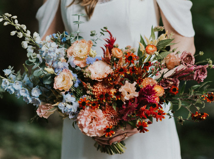 Maximalist Bridal Bouquet