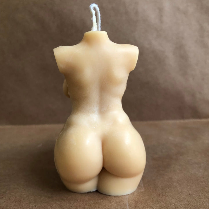 Gaia Goddess Candle in Ivory