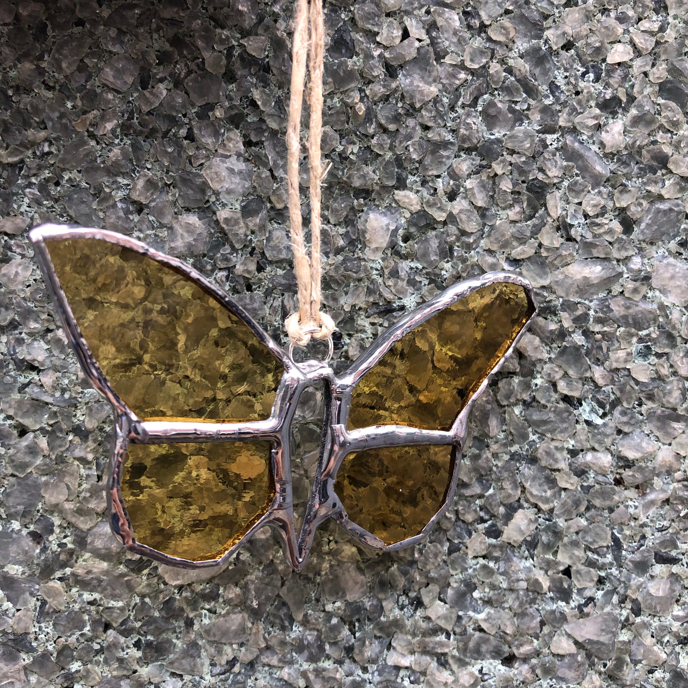 Stained Glass Butterfly Sun-catcher