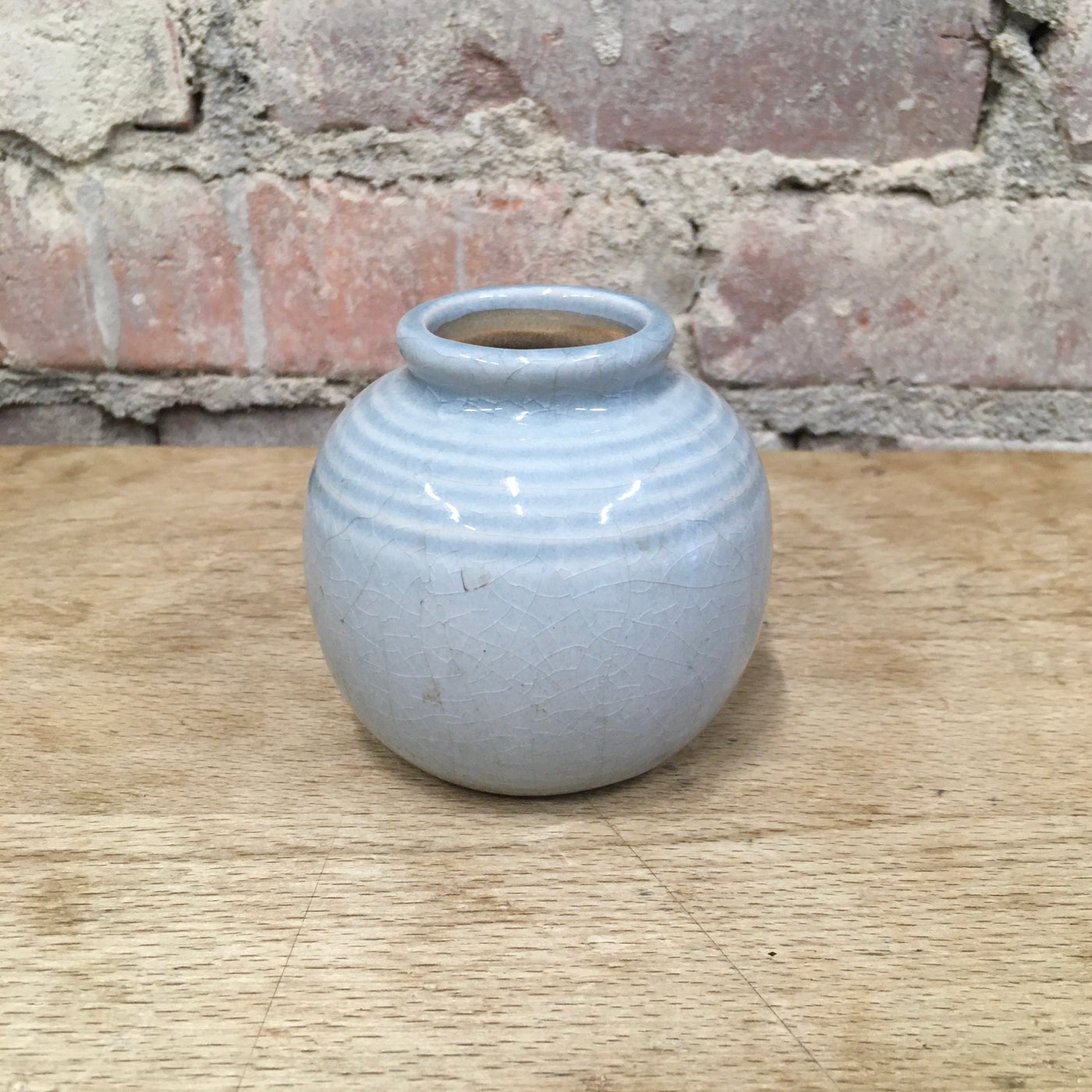 Light Teal Vase, 3”