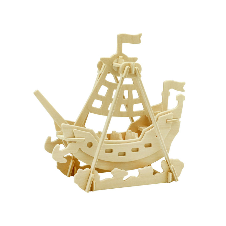 Swing Boat Wooden Puzzle 3D