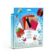 Crepe Paper Flowers and Butterflies