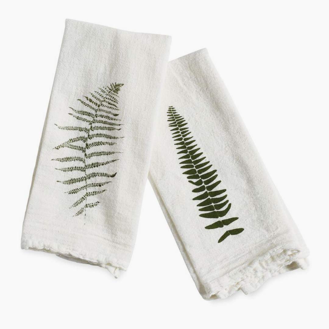 Wood Fern + Resurrection Fern Napkins